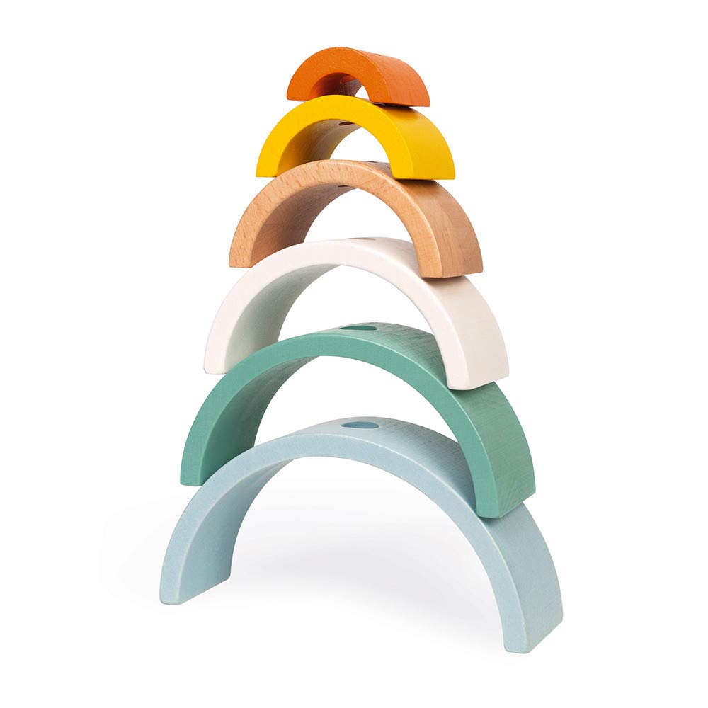 janod-sweet-cocoon-j04405-nachzieh-schildkr-te-regenbogen-2-in-1-stapel-und-nach image 3