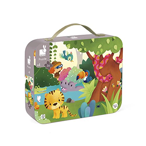 janod-puzzlekoffer-panorama-puzzle-dschungel-transportkoffer image 6