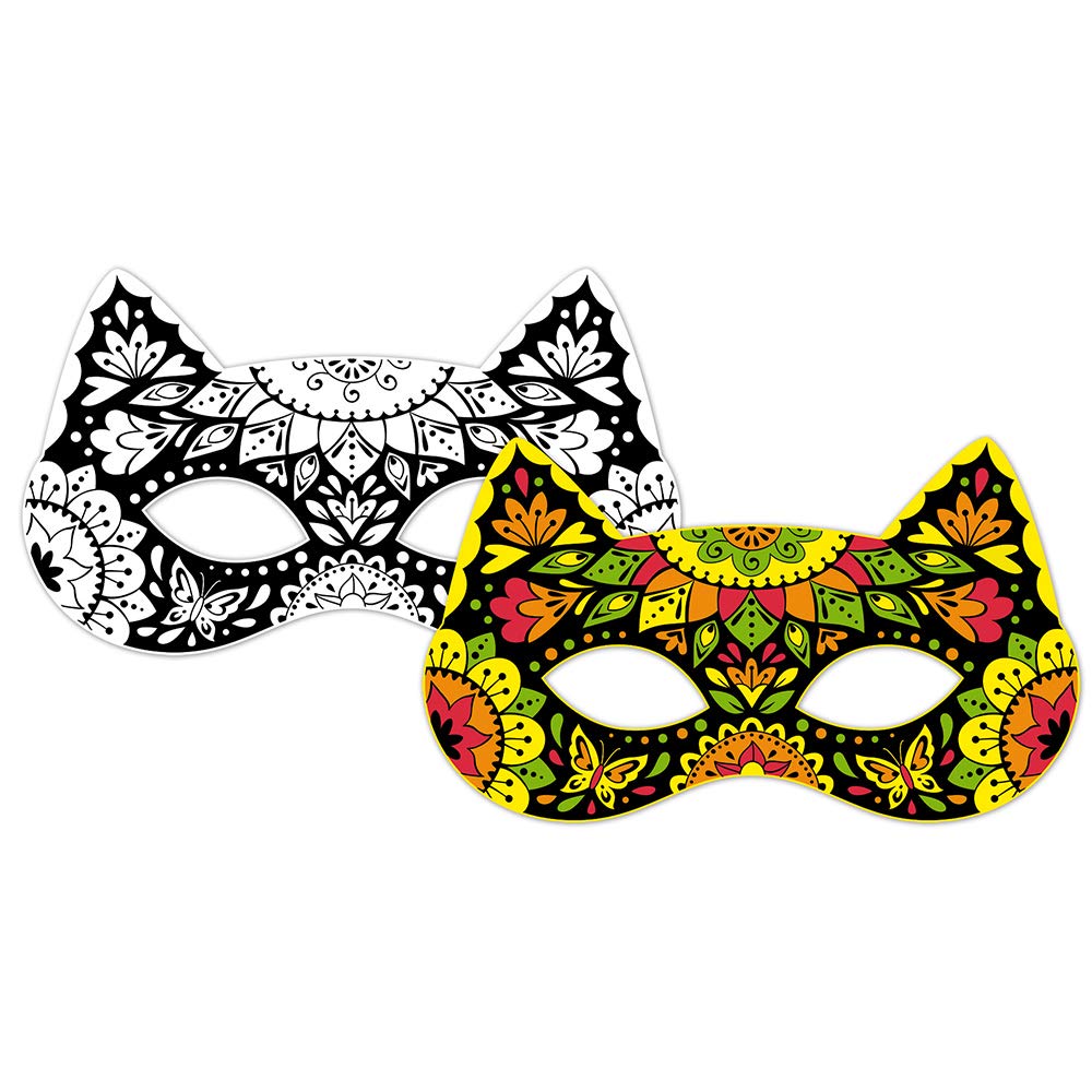 janod-les-ateliers-du-calme-neon-masken-set-j07944 image 2