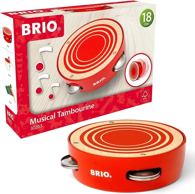 brio-30263-schellentrommel-musikinstrument image 1