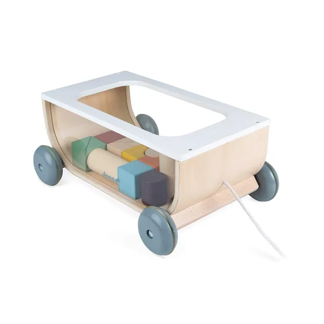 janod-baukl-tzchen-wagen-holz-sweet-cocoon-j04407-ziehwagen-ab-18-monaten image 1