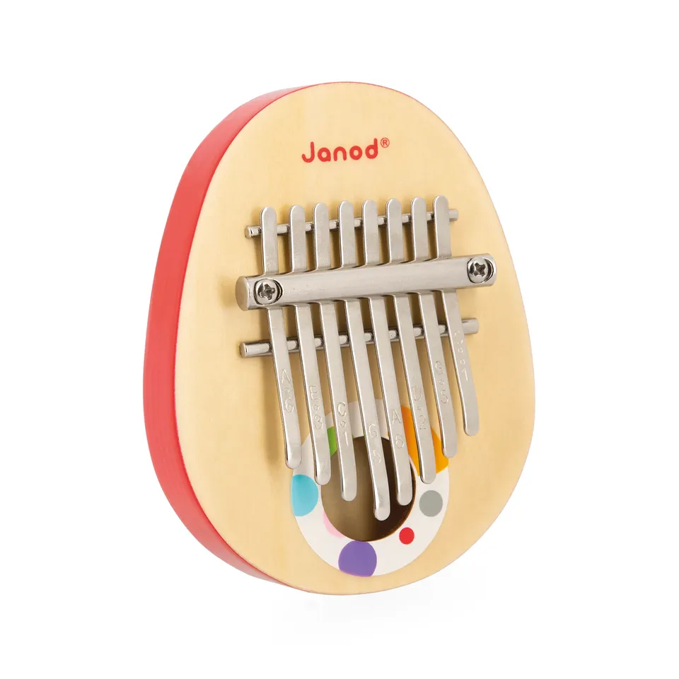 janod-confetti-holz-kalimba-j07642-mit-8-metall-lamellen image 1
