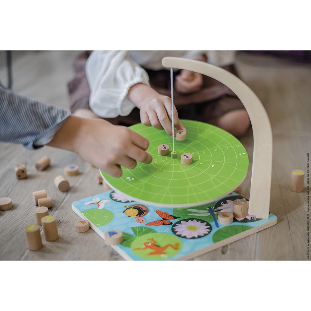 janod-waterlily-challenge-balance-spiel-geschicklichkeit image 2