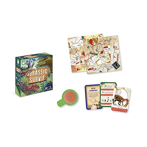 janod-jurassic-survie-kooperatives-dinosaurier-brettspiel-ab-7-jahren image 8