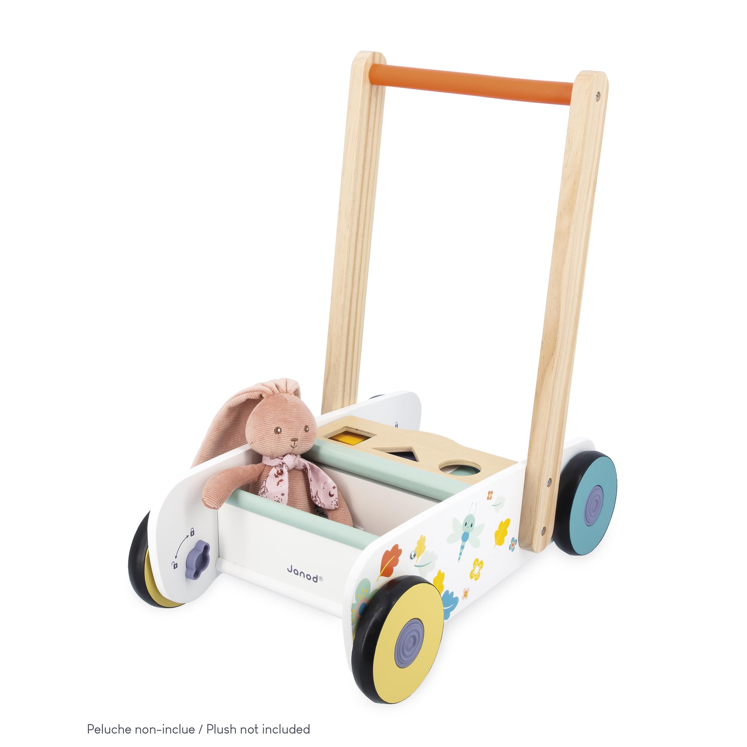 janod-lauflernwagen-holz-mit-bremse-und-formkasten-18-teile-ab-12-monaten image 6