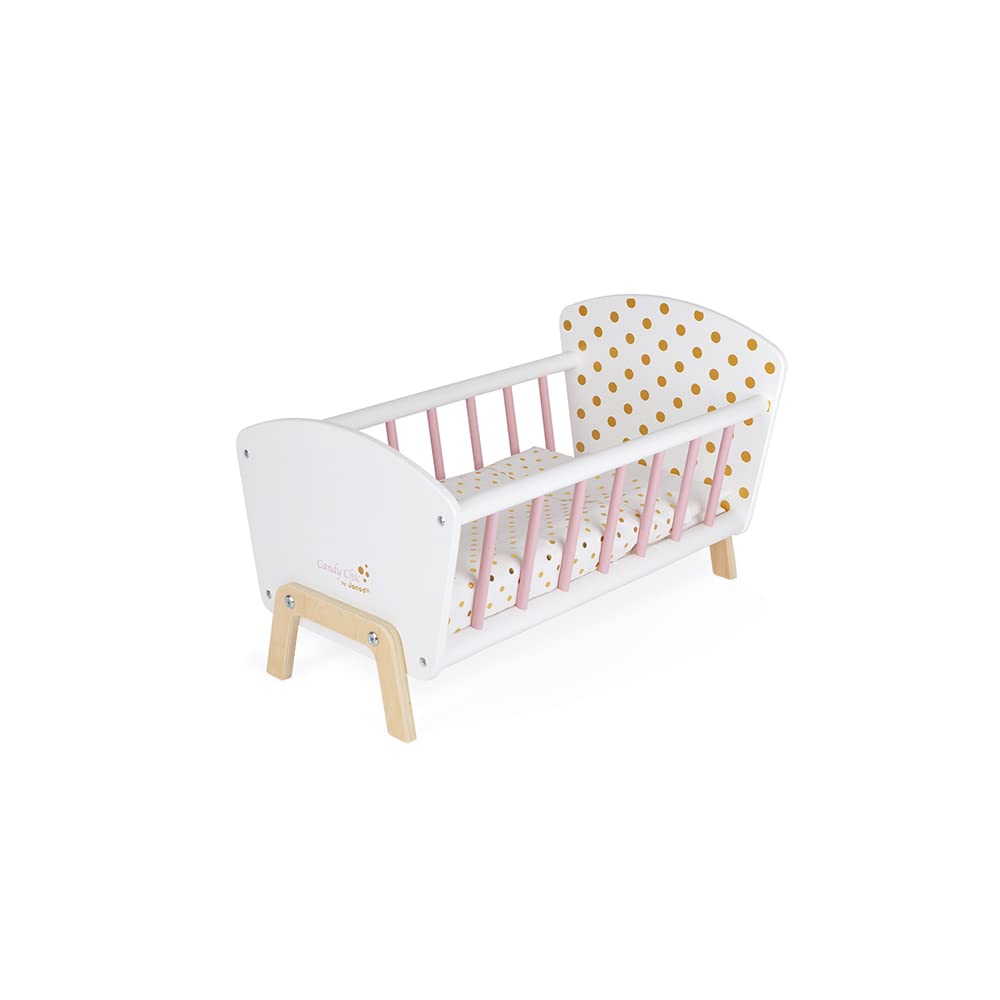 janod-puppenbett-candy-chic-holz-mit-bettset-bis-42-cm-j05889 image 6