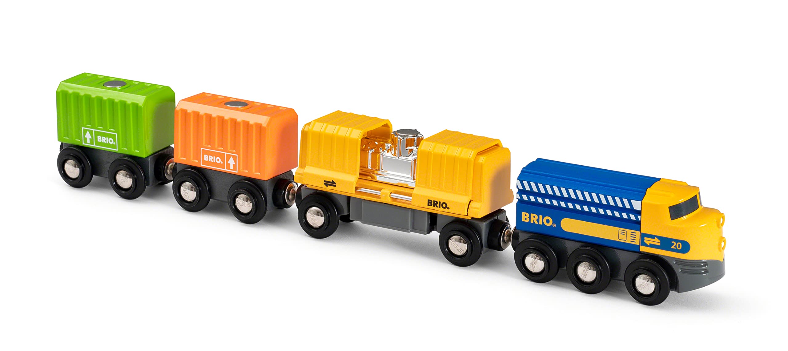 brio-world-g-terzug-mit-3-waggons-holz-spielzeugzug-ab-3-jahre image 2