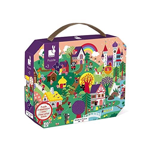 janod-puzzle-und-suchspiel-m-rchen-24-teile image 4
