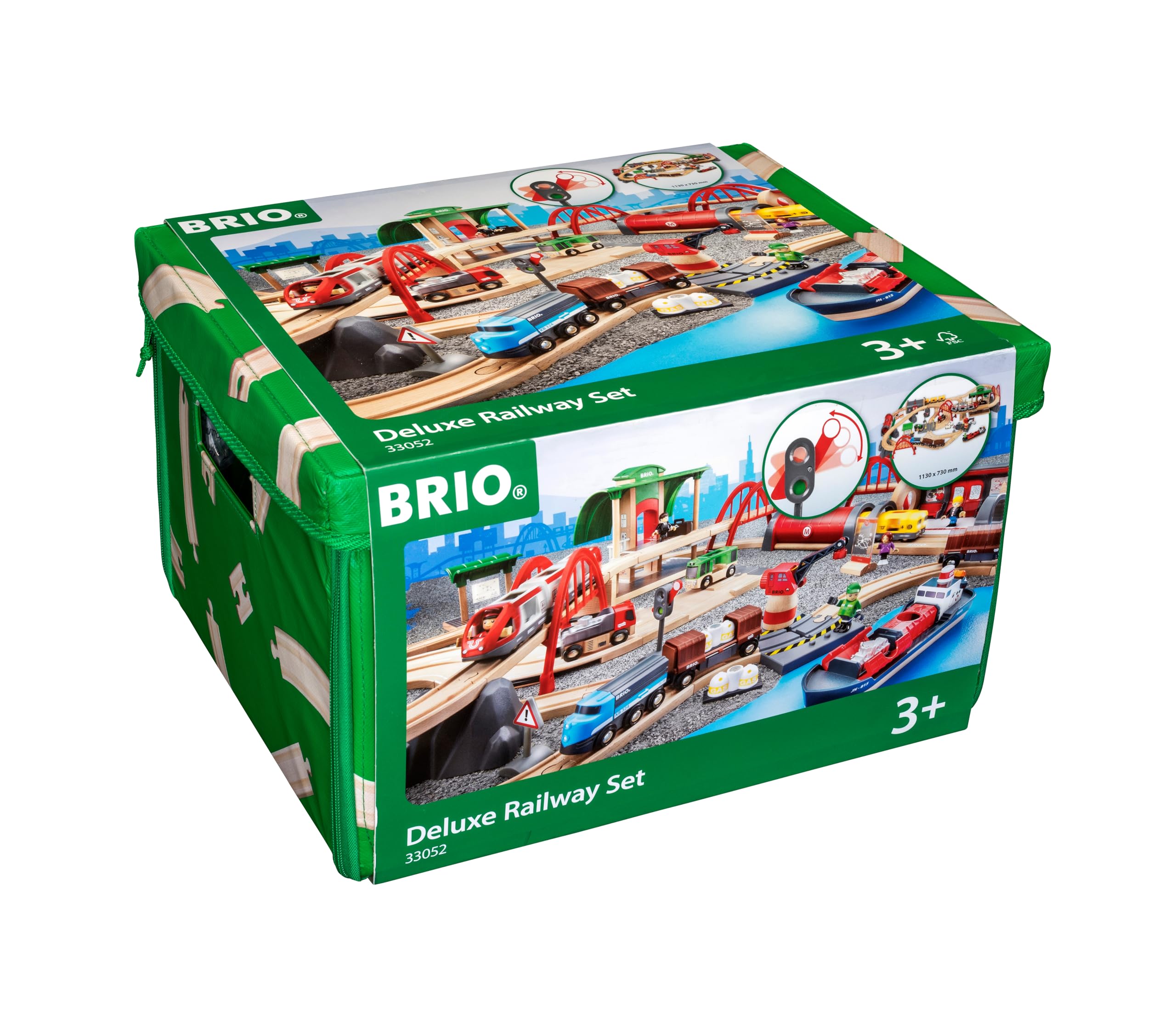 brio-world-stra-en-schienen-bahn-set-deluxe-87-teile-ab-3-jahre image 1