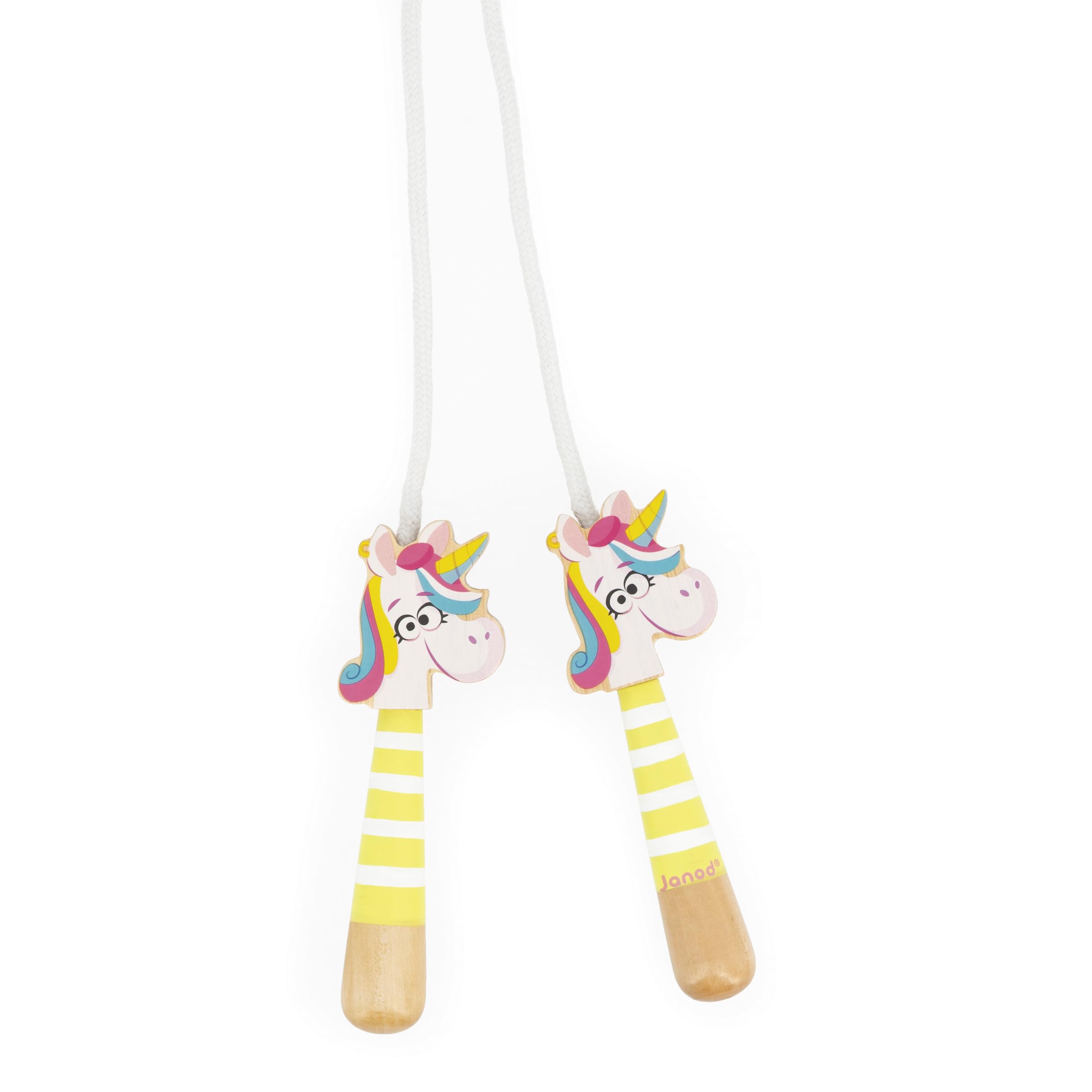 janod-j03377-springseil-einhorn-verstellbar-2-m-holzgriffe image 2