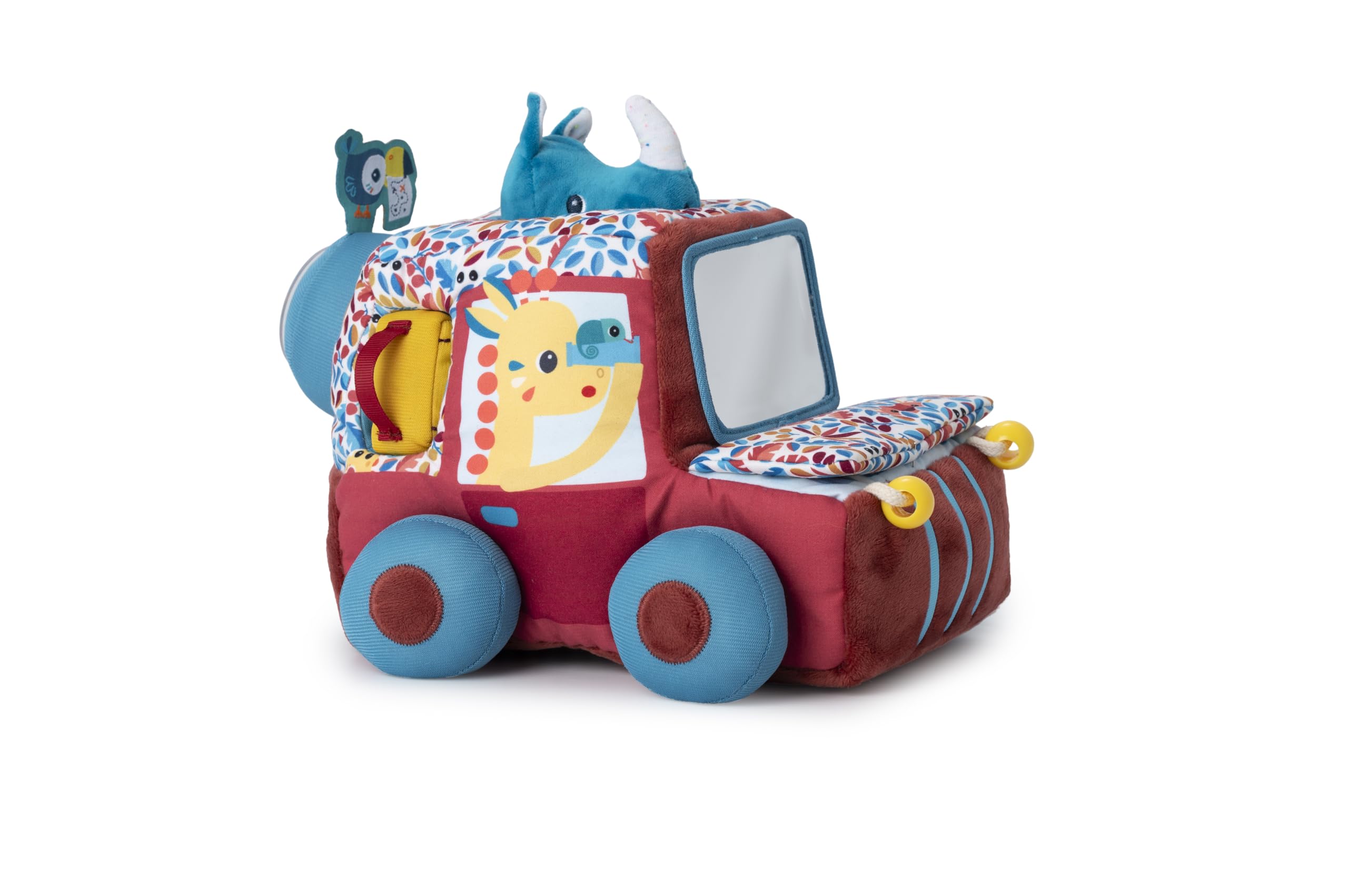 lilliputiens-jack-safari-aktivit-tsauto-stoffauto-28-cm-ab-9-monaten image 1