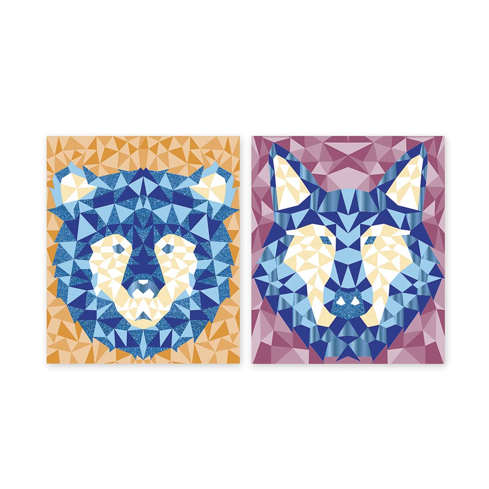 janod-mysterix-mosaik-set-waldtiere-mit-schaumstoffaufklebern-ab-7-jahren image 2
