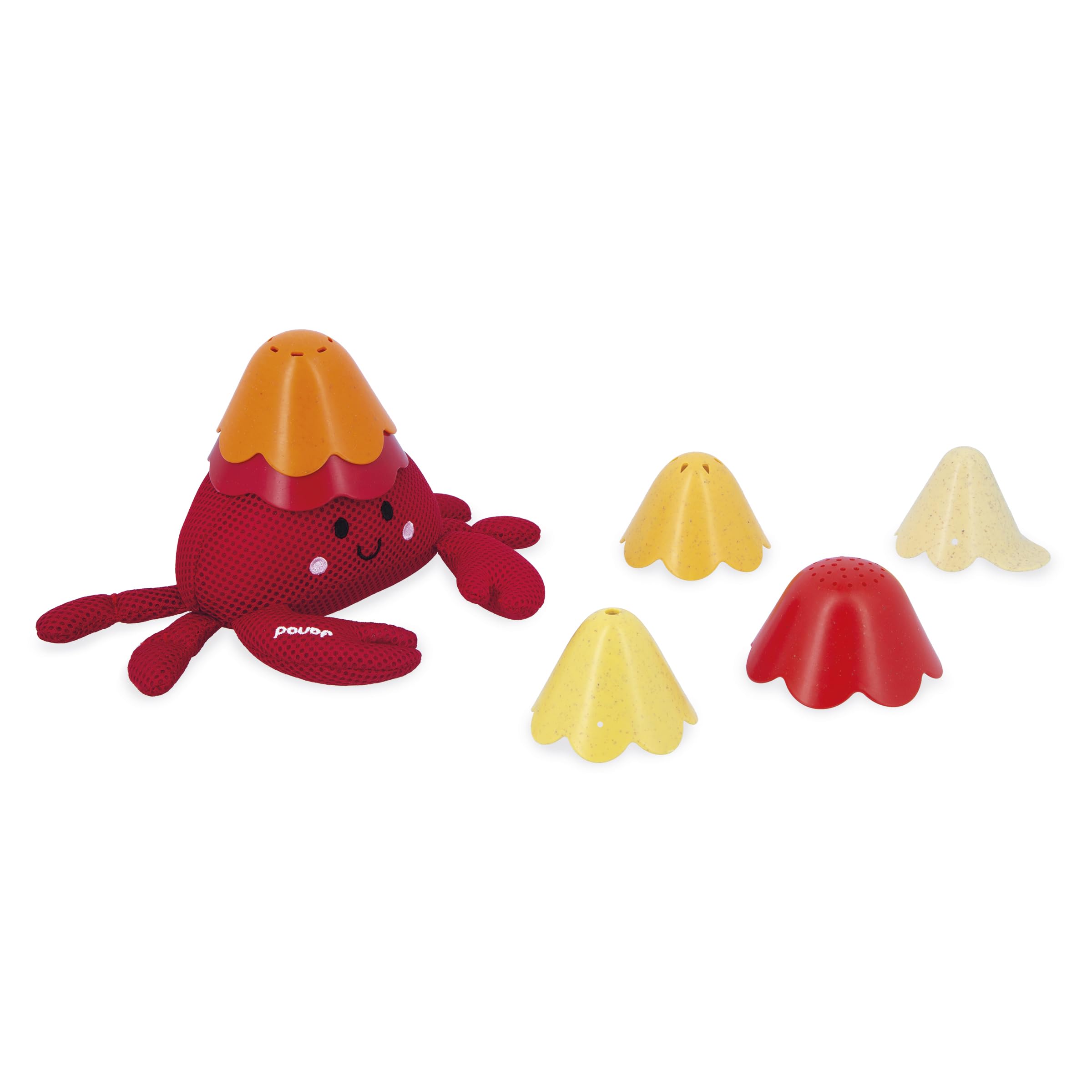 janod-bernhard-einsiedlerkrebs-j04734-badespielzeug-mit-stapelschalen image 2