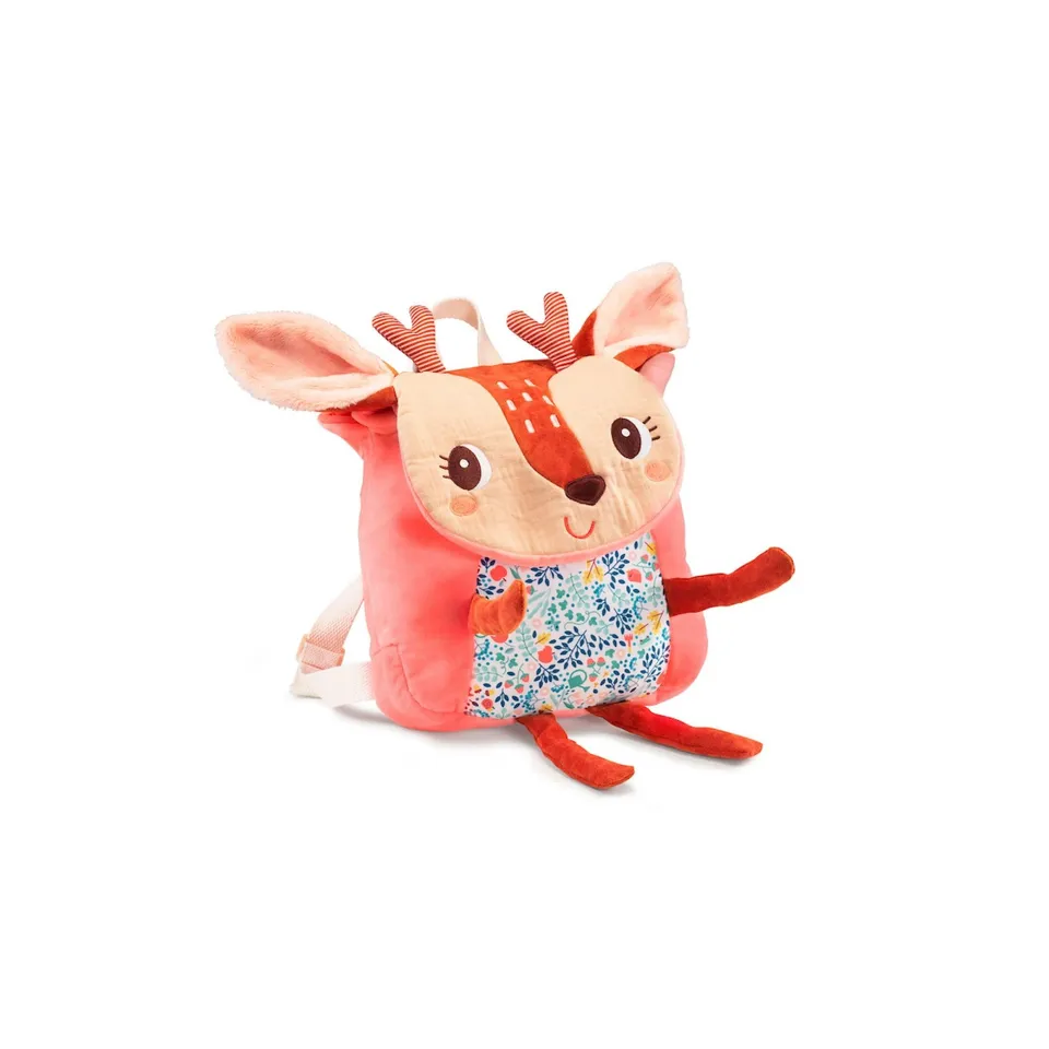 lilliputiens-stella-das-reh-weicher-kinderrucksack-ab-10-monaten image 1