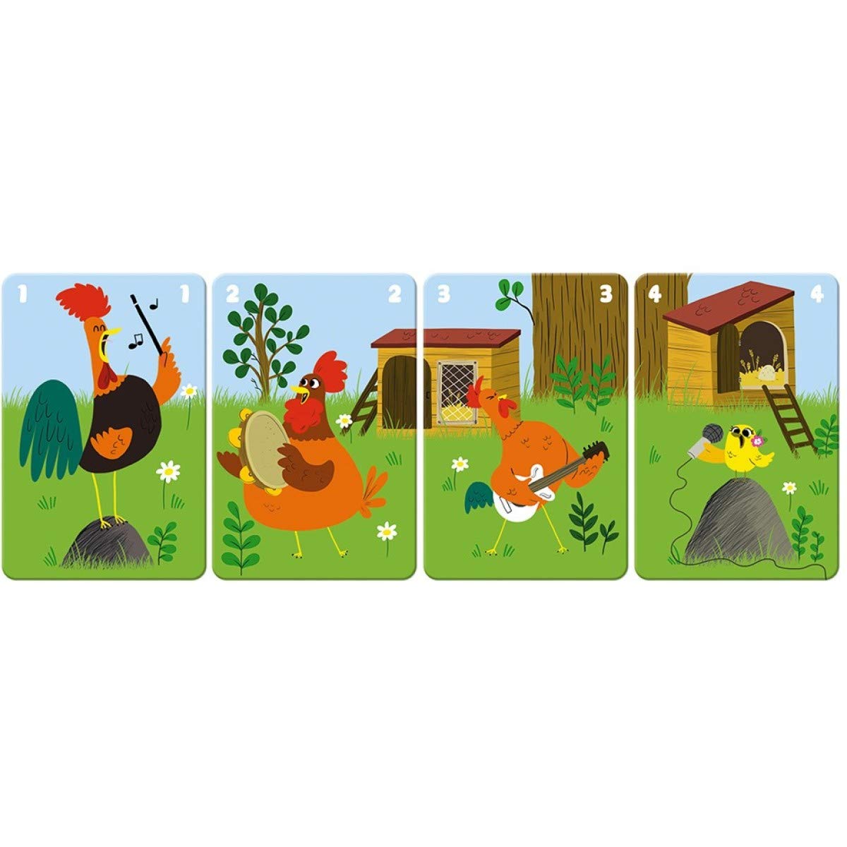 janod-j02756-quartett-tierfamilie-bauernhof-kartenspiel image 5