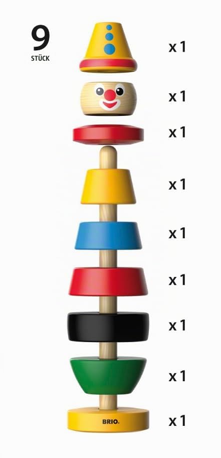 brio-clown-stapelspielzeug-8-teile-aus-fsc-zertifiziertem-holz-ab-12-monaten image 6
