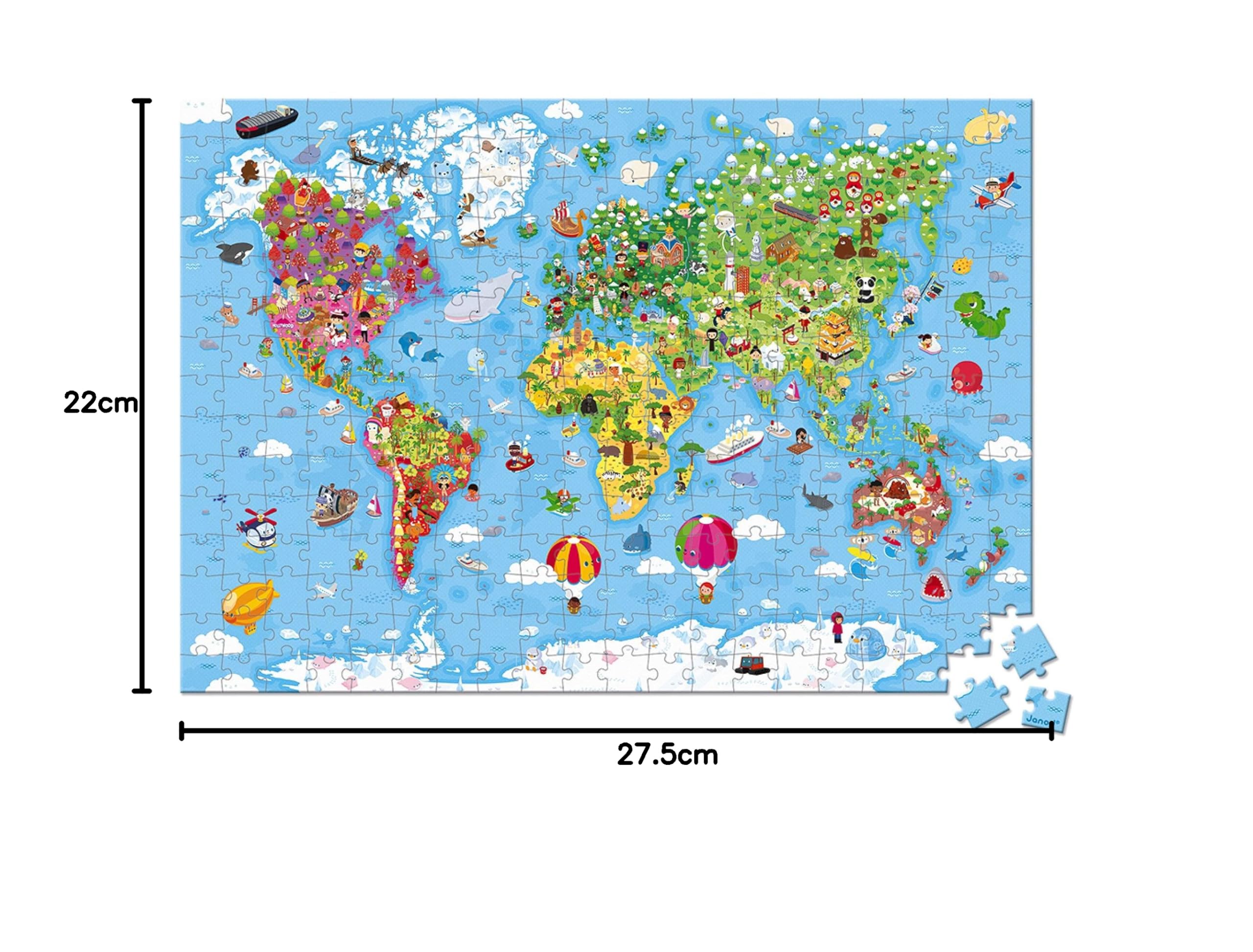 janod-puzzle-weltkarte-gro-300-teile-99-x-69-cm image 5