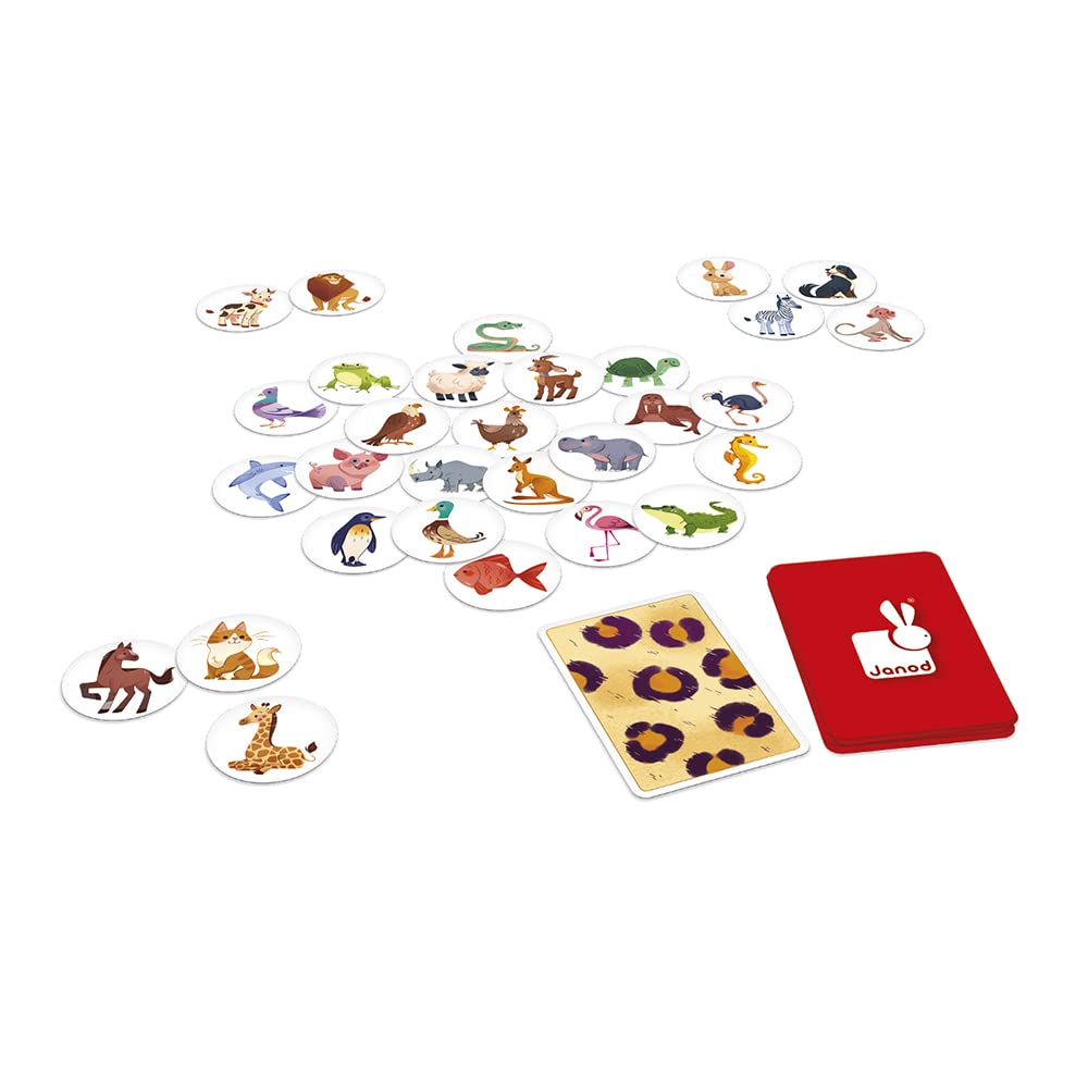 janod-karacteristiks-brettspiel-tiere-j02621-f-r-2-bis-6-spieler image 2