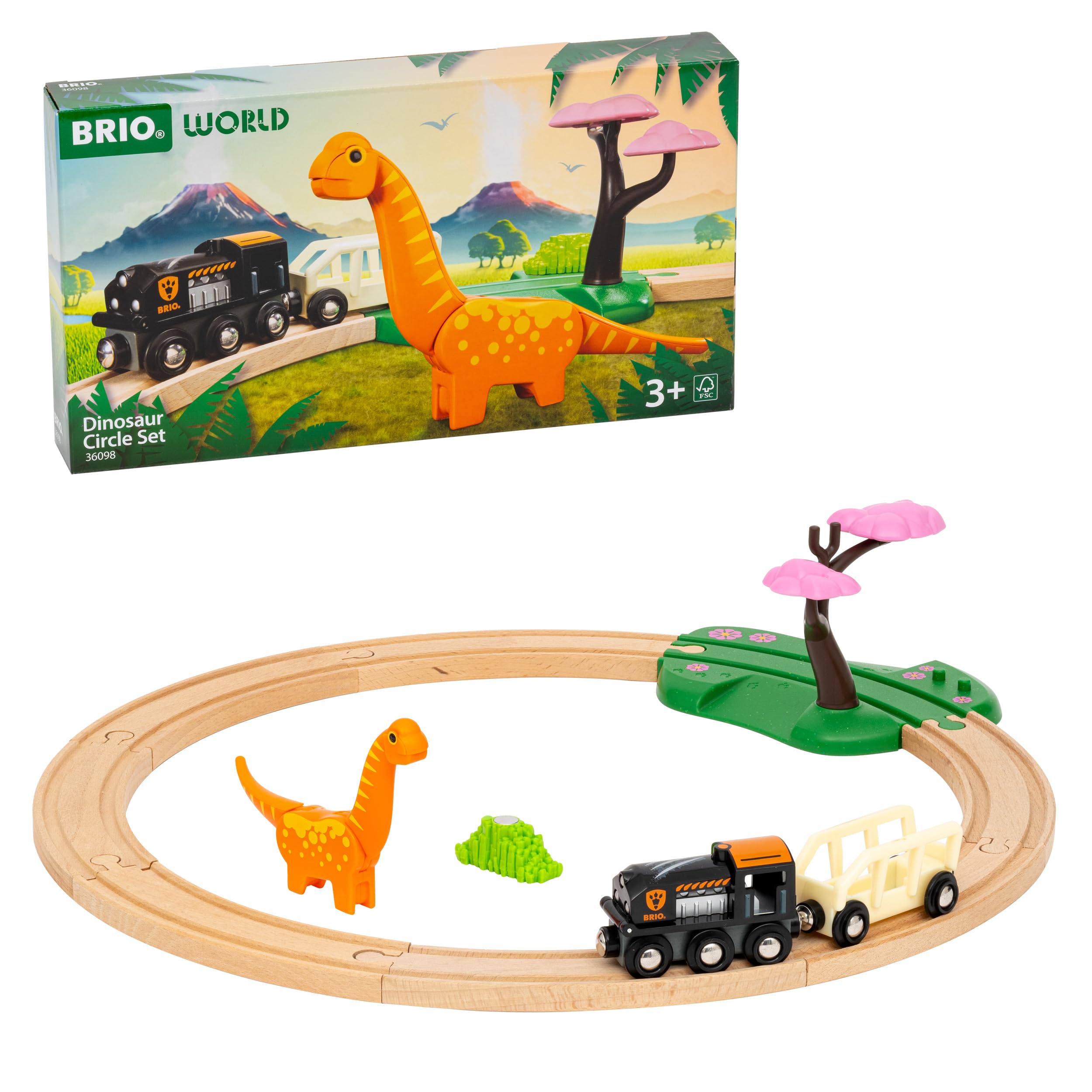 brio-world-36098-dinosaurier-bahn-set-12-teilig image 1