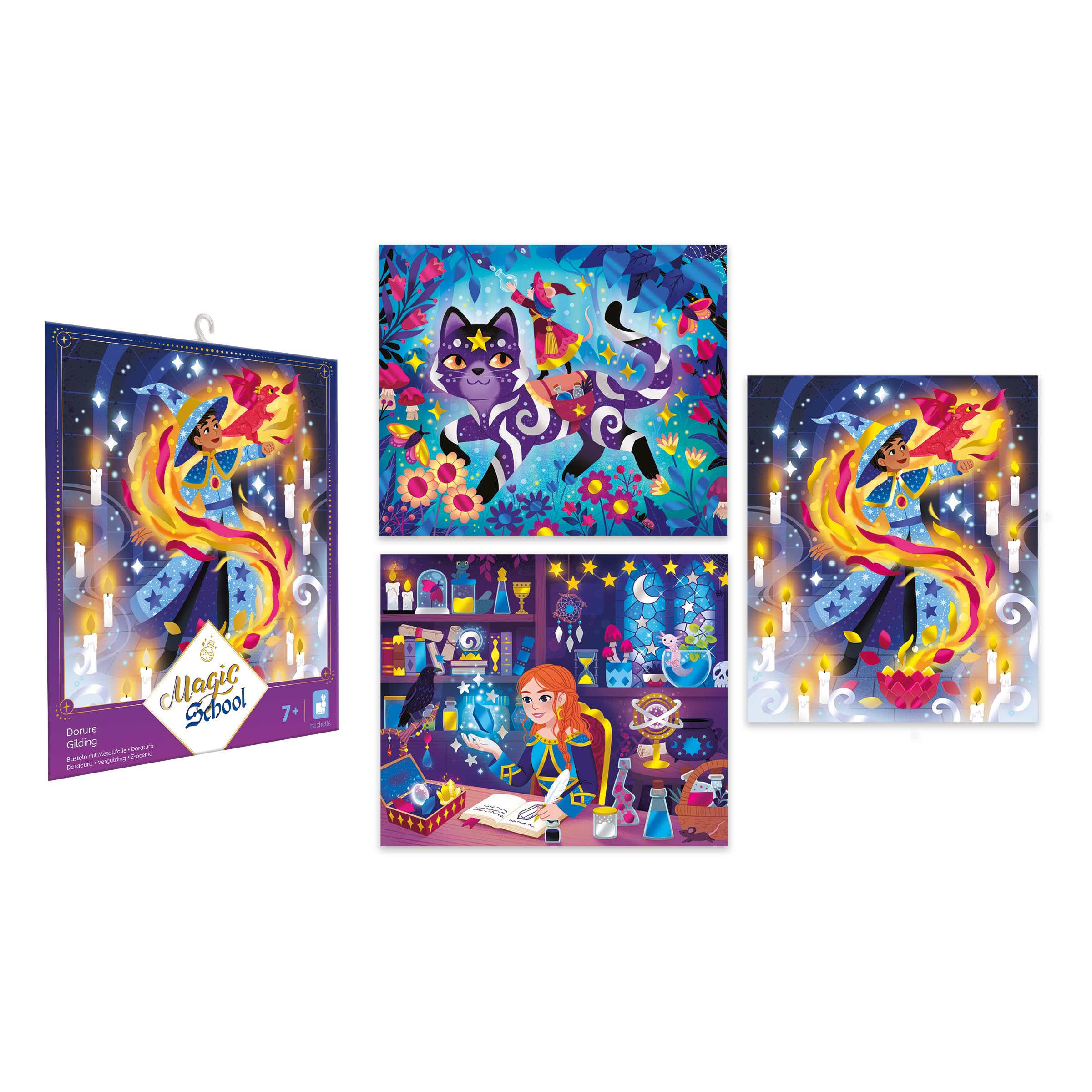 janod-magic-school-vergoldungsbilder-magie-j07732-3-bilder-ab-7-jahren image 7