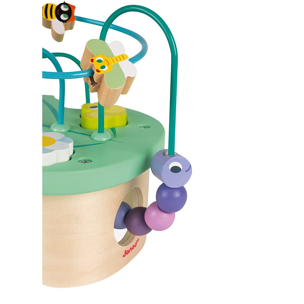 janod-motorik-spiel-wiese-motorikschleife-mit-2-schleifen-und-3-puzzleteilen image 3