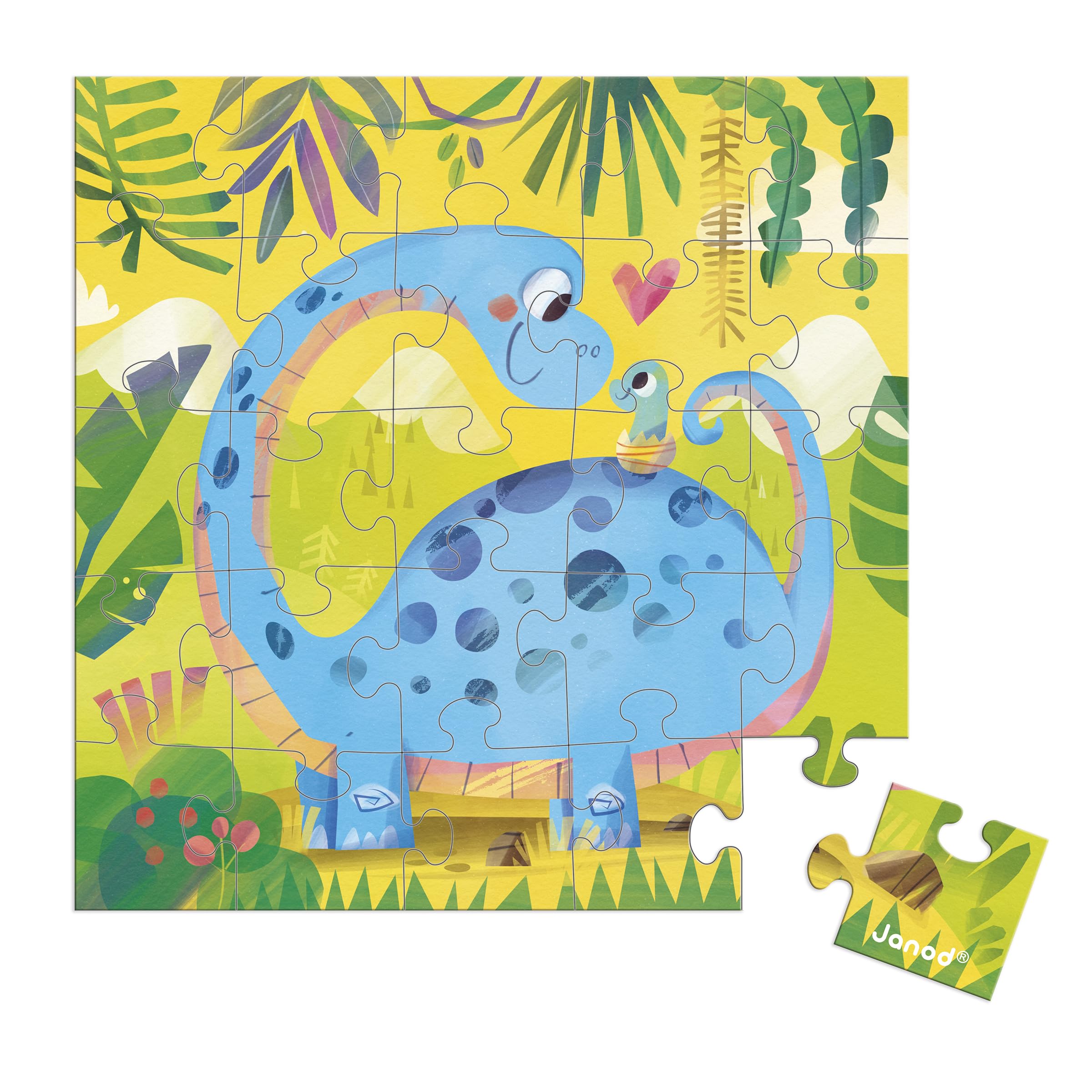 janod-gru-karte-puzzle-dinosaurier-25-teile-mit-karte-und-umschlag image 4