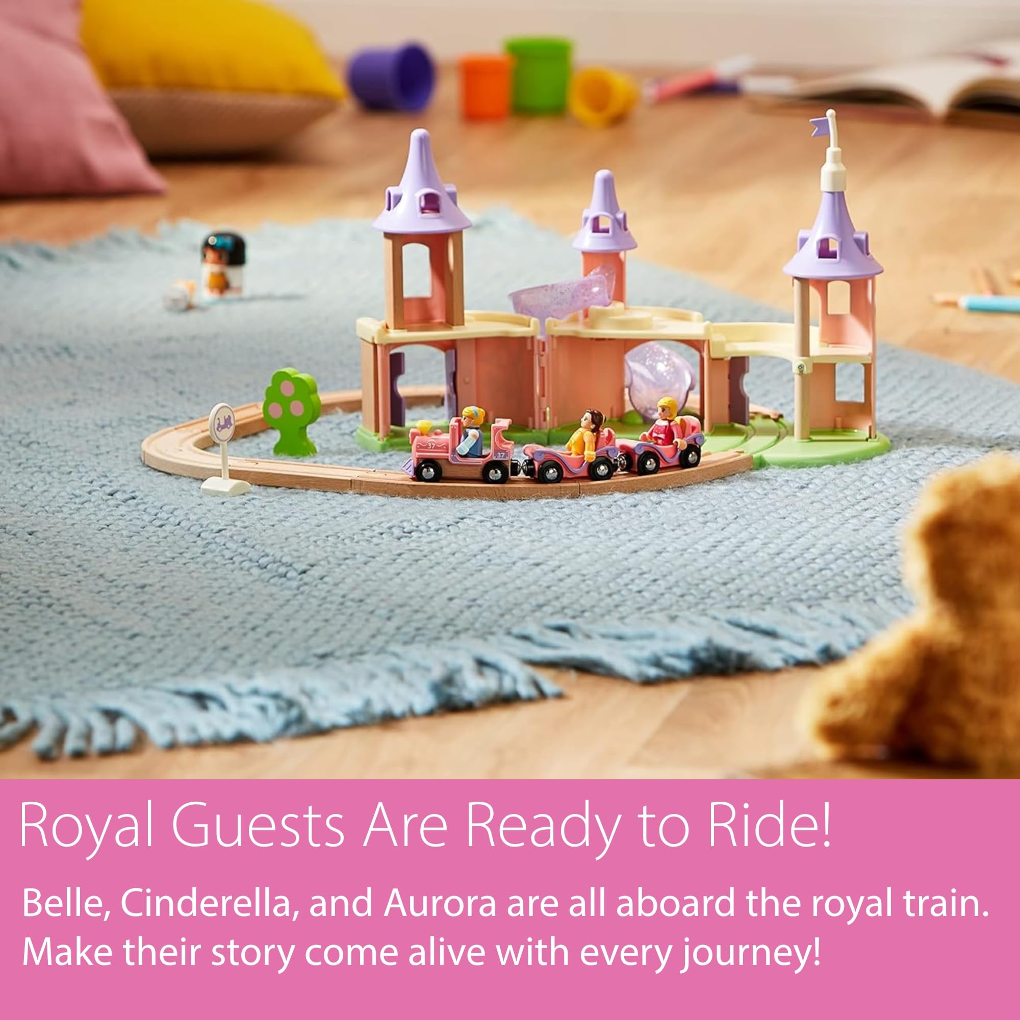 brio-world-33312-disney-traumschloss-eisenbahn-set-prinzessinnen-zug-mit-schloss image 5