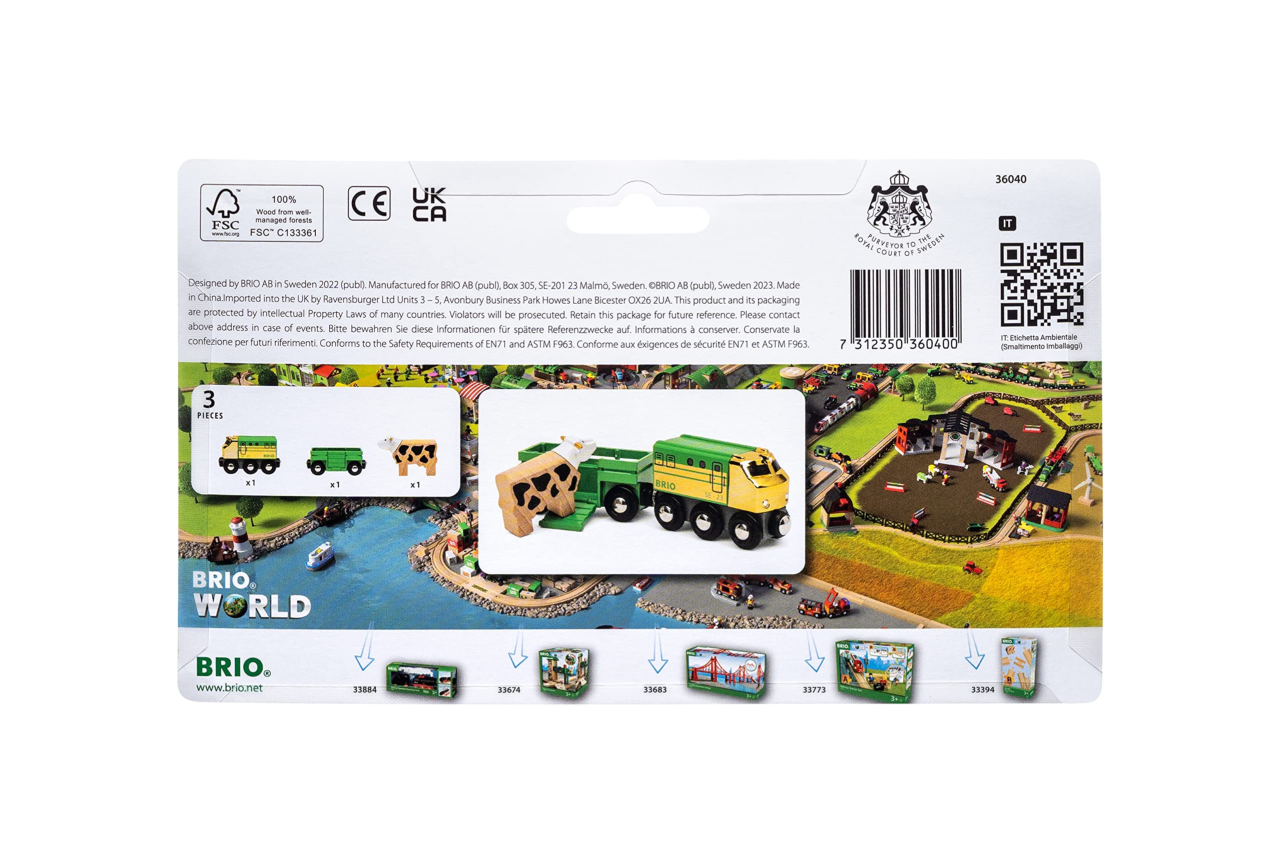 brio-world-36040-sondereditionszug-2023-bauernhof-mit-kuh image 5