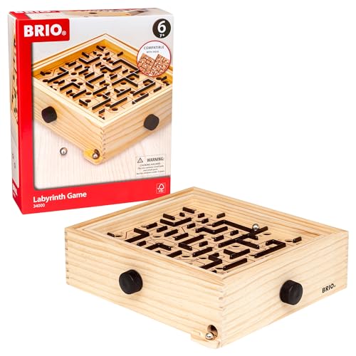 brio-34000-labyrinth-geschicklichkeitsspiel-aus-holz image 6