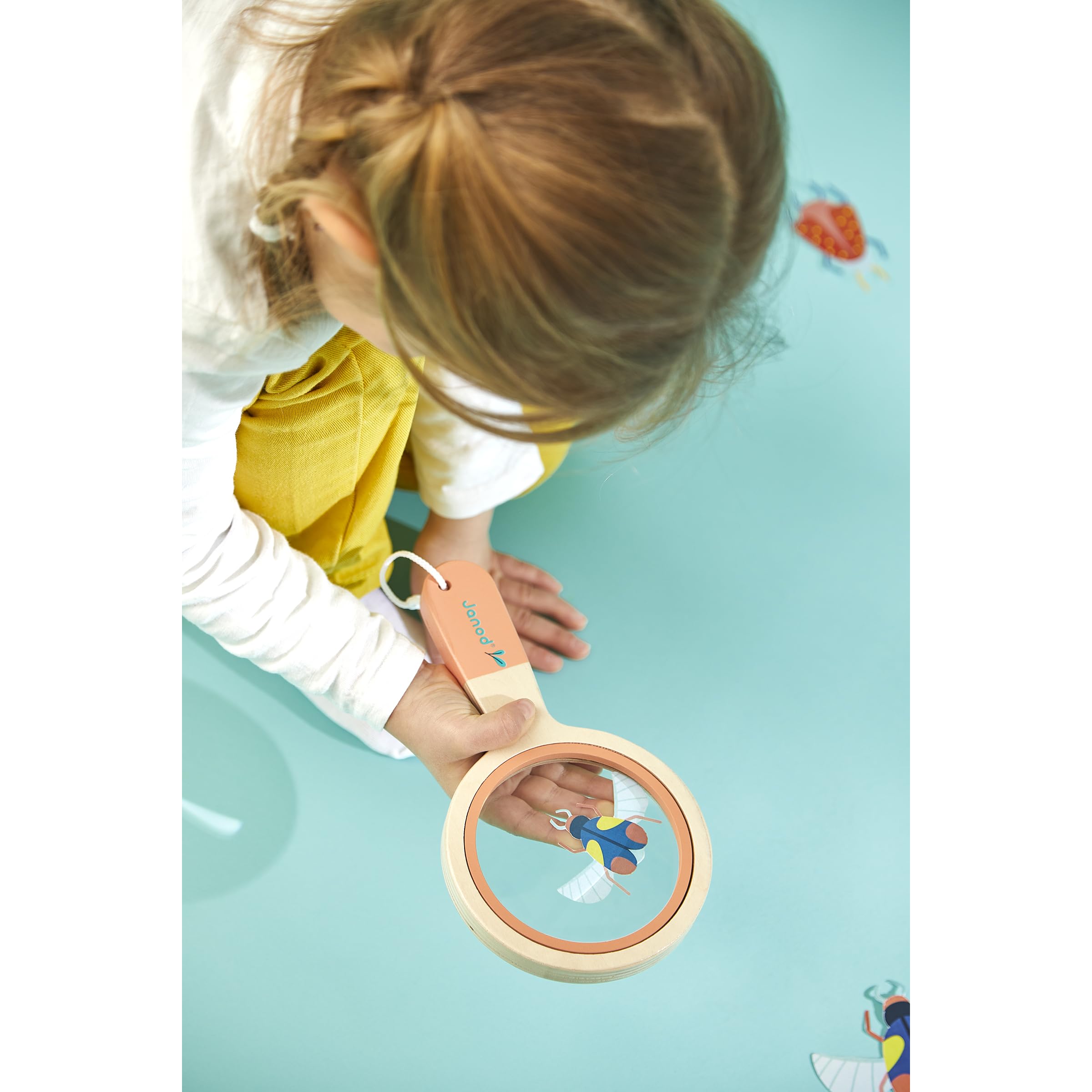 janod-gro-e-holzlupe-f-r-kinder-4-fache-vergr-erung-ab-3-jahren image 5