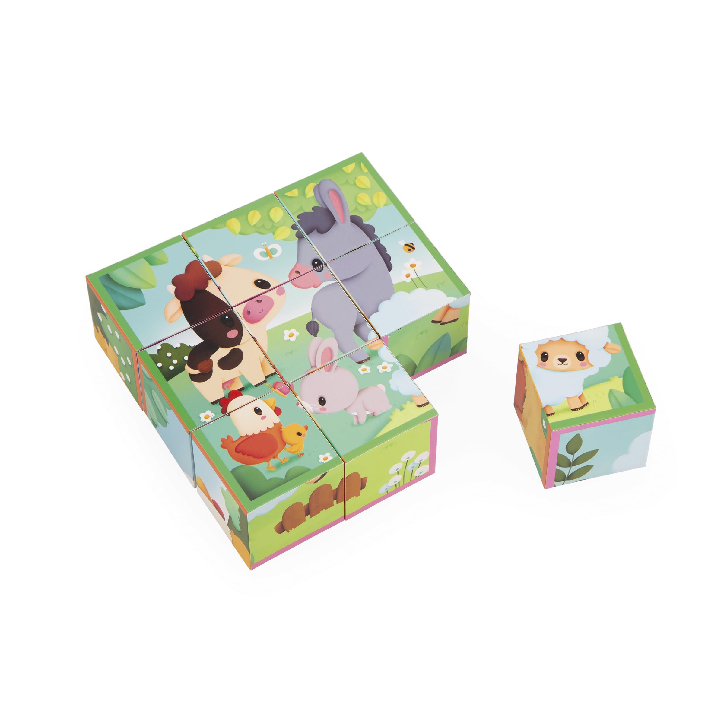 janod-w-rfelpuzzle-bauernhof-9-w-rfel-6-puzzles-aus-pappe image 3