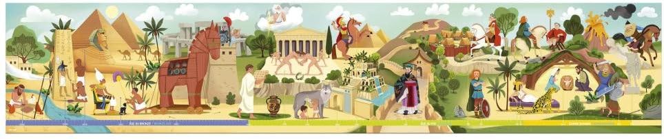 janod-puzzle-100-teile-antike-und-mythologie-panorama-j02553 image 5