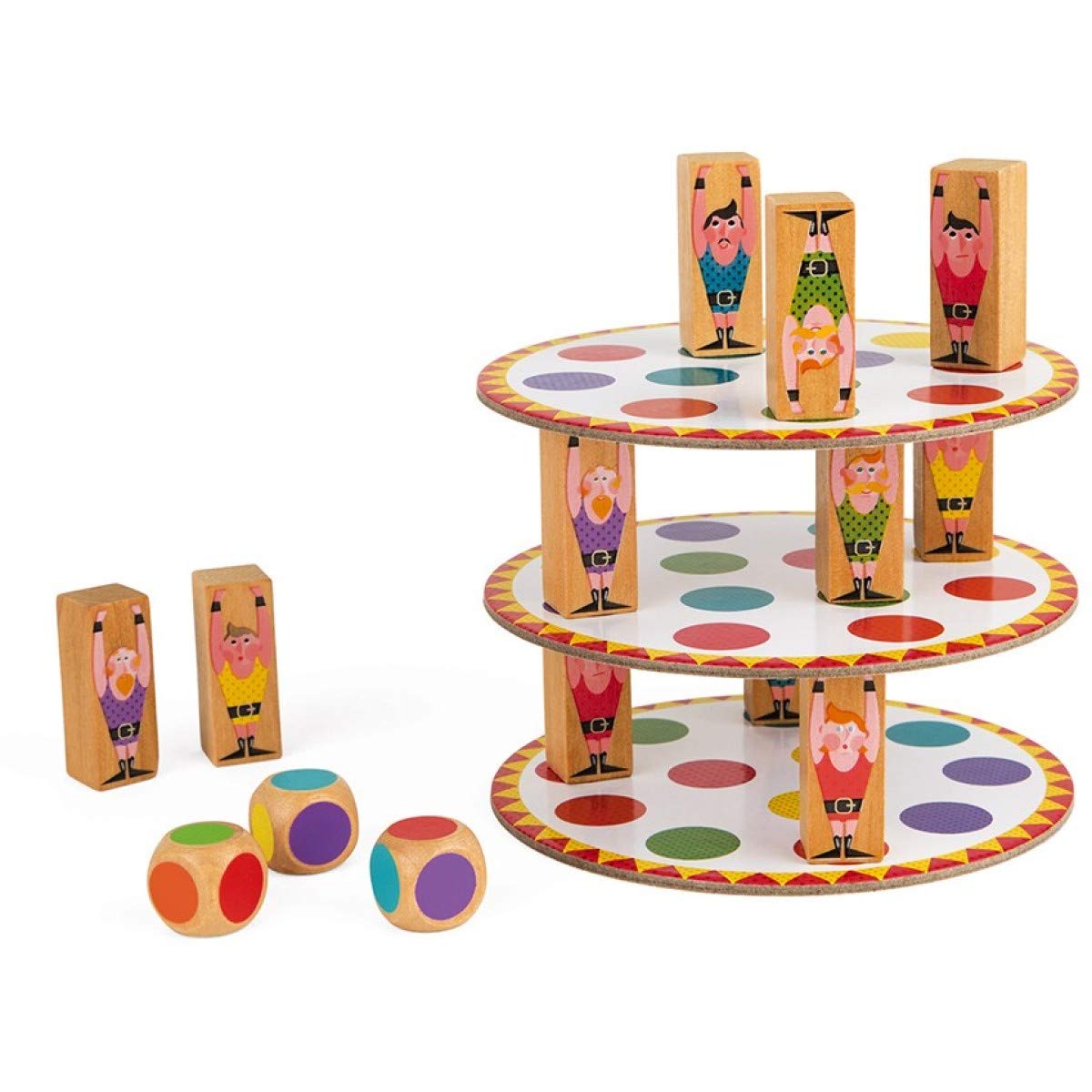 janod-acrobat-geschicklichkeitsspiel-j02757-stapelspiel-ab-5-jahre image 5