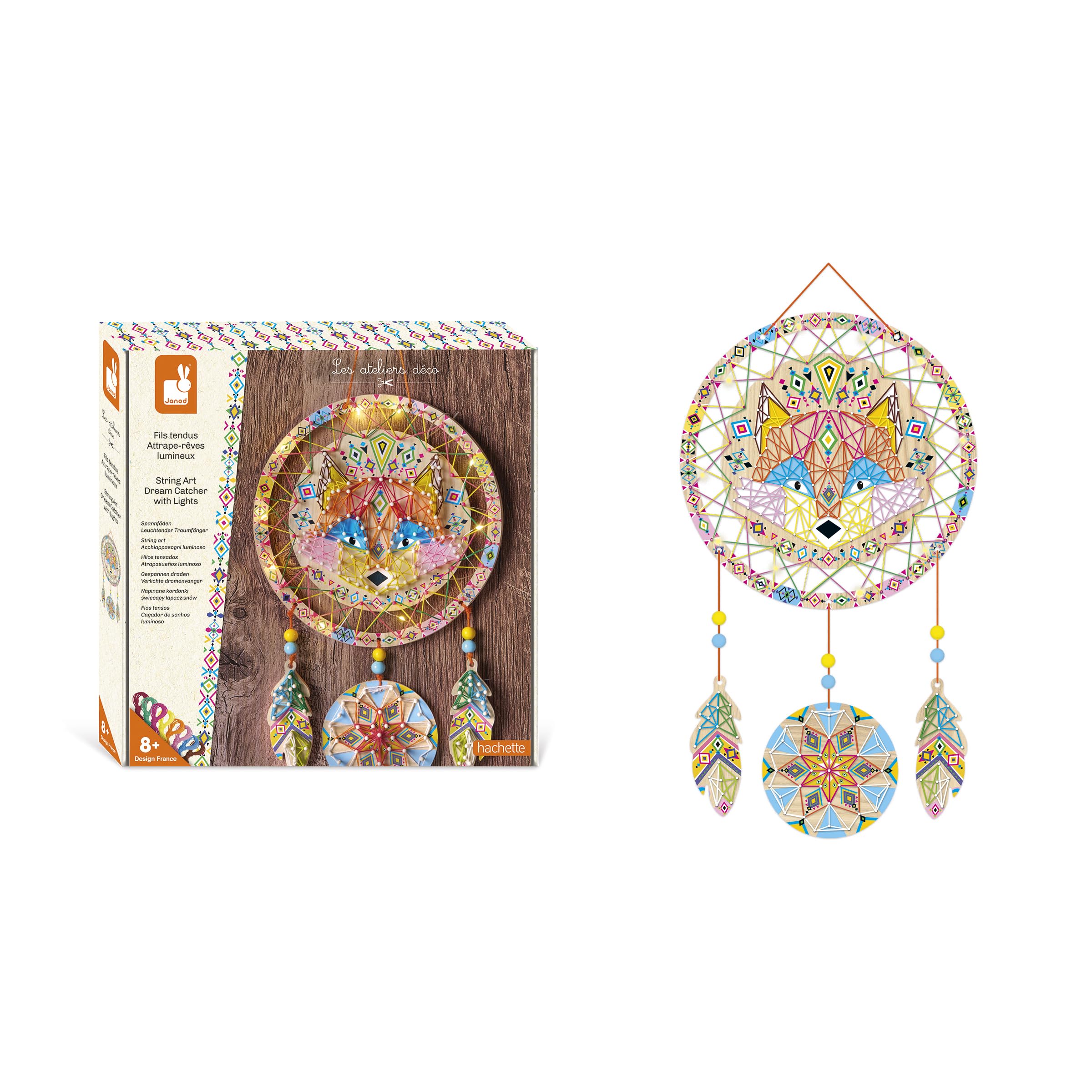 janod-les-ateliers-d-co-leuchtender-traumf-nger-fuchs-j09161-string-art-bastelse image 6