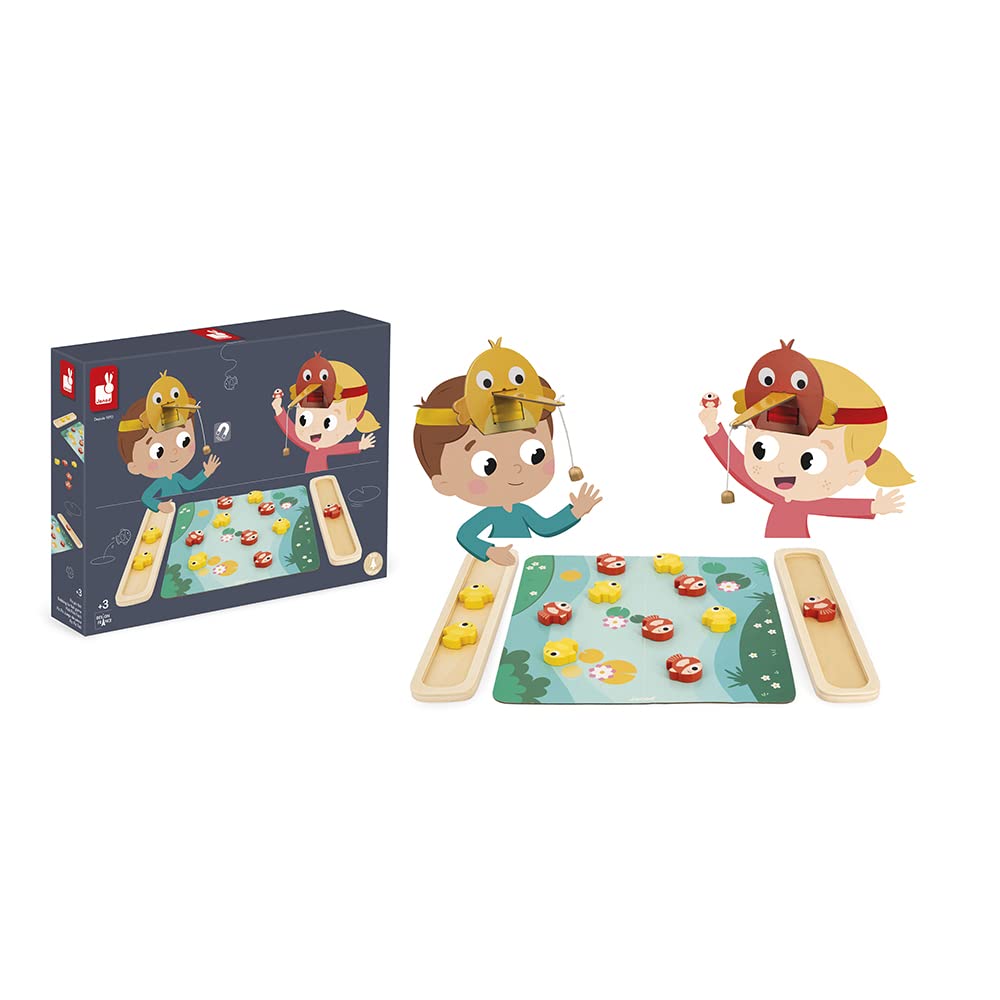 janod-pic-pic-fish-magnetisches-angelspiel-holz-partyspiel-f-r-2-spieler-ab-3-ja image 2