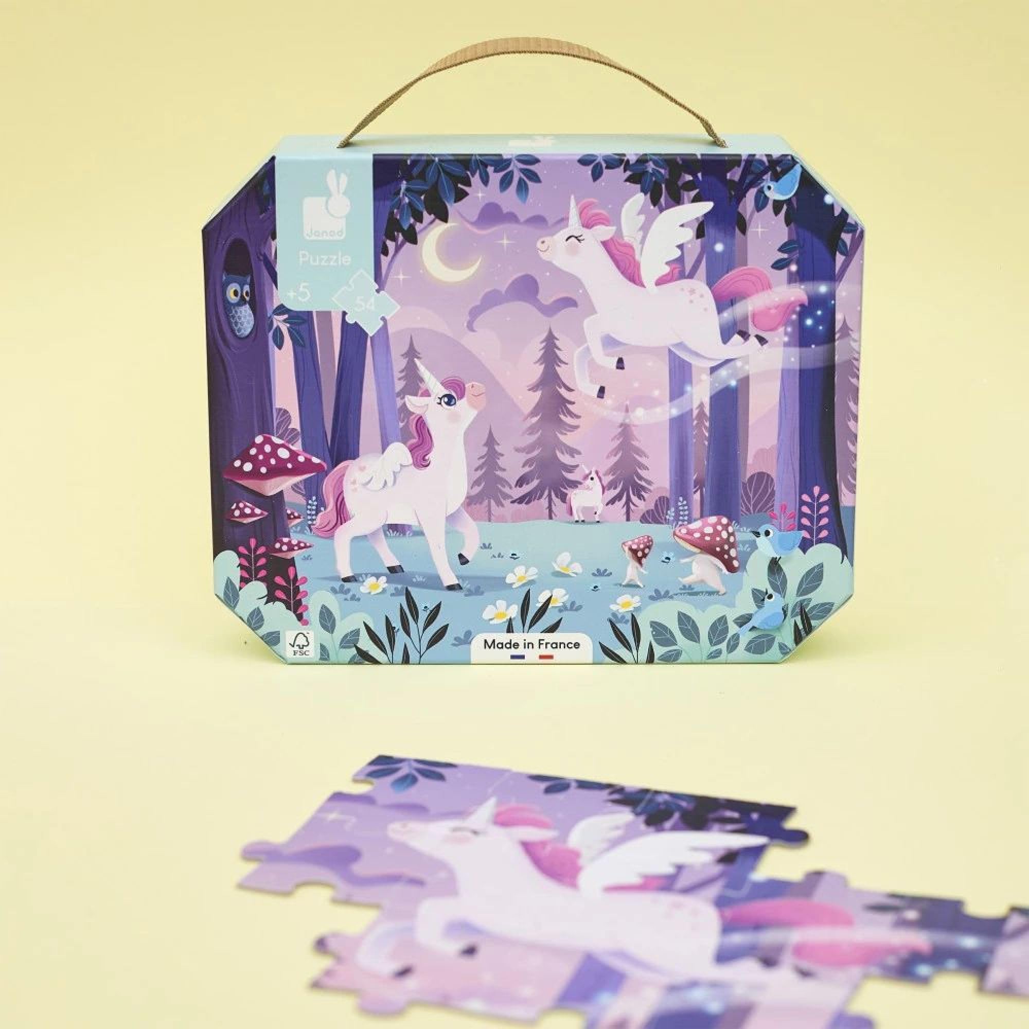 janod-puzzle-einhorn-54-teile-j02555-im-koffer-ab-5-jahre image 6