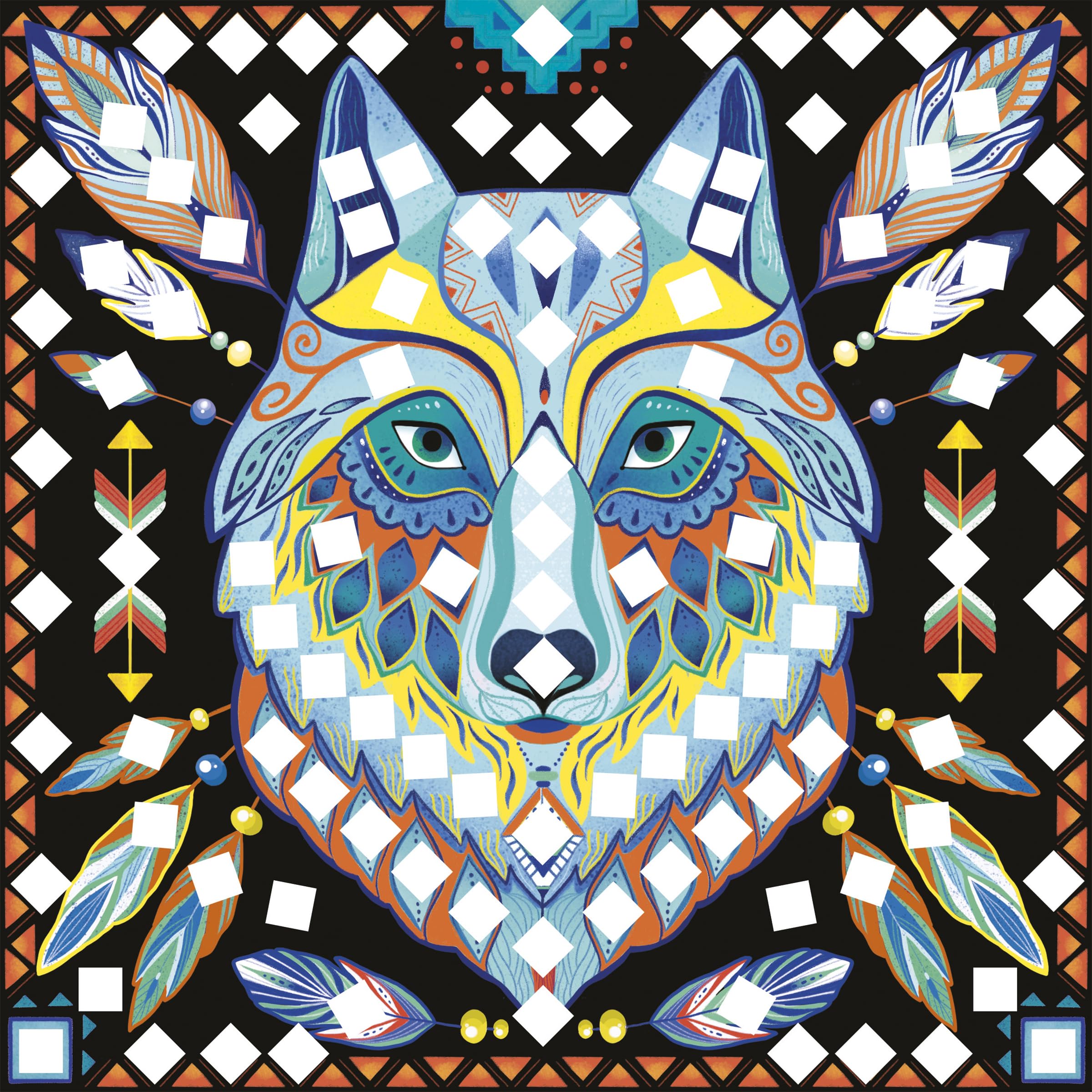 janod-mosaike-basteln-mit-freunden-8-bilder-20x20-cm-ab-5-jahren image 2