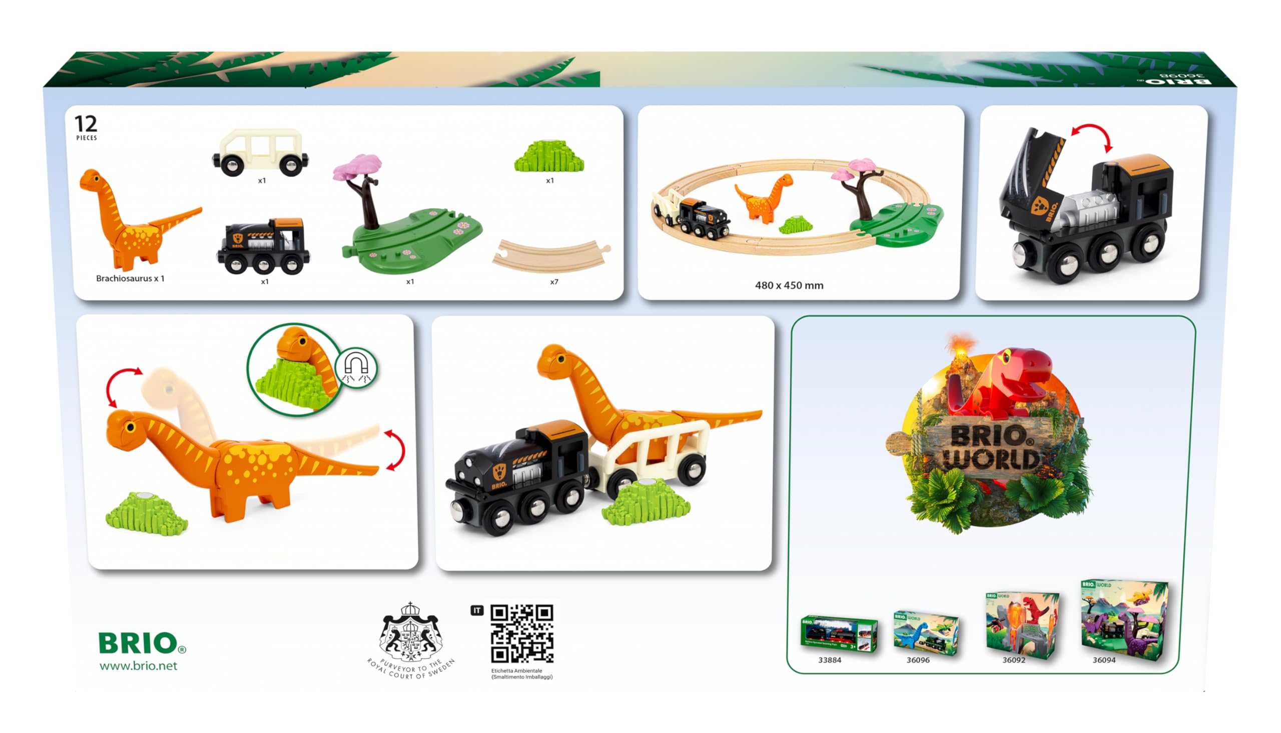brio-world-36098-dinosaurier-bahn-set-12-teilig image 4