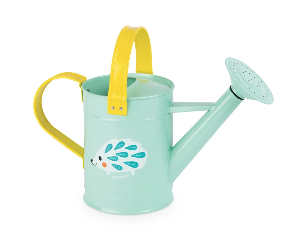 janod-happy-garden-j03191-metall-gie-kanne-kinder-blau-gelb image 1