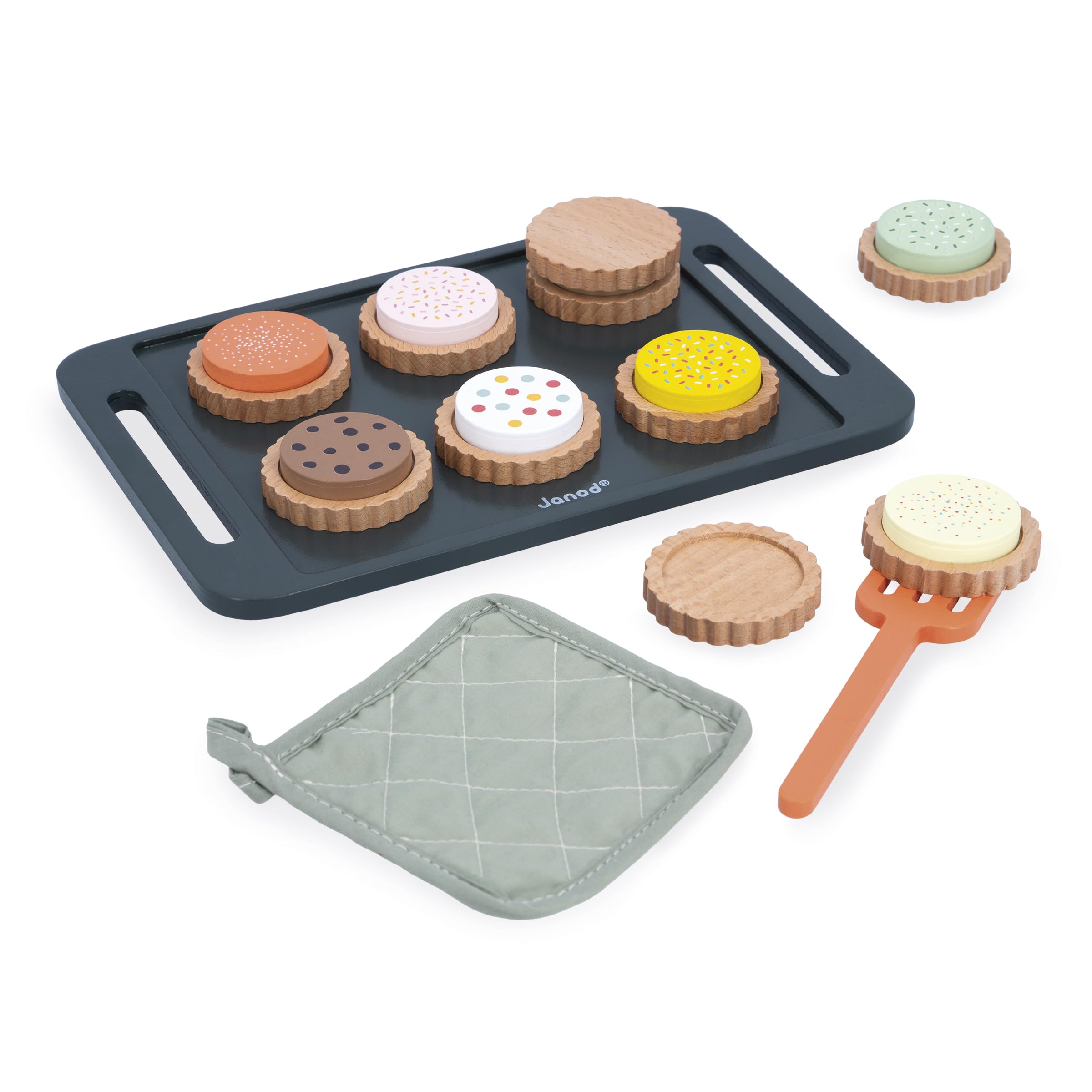 janod-holz-backset-kekse-j06643-keks-tablett-mit-zubeh-r image 1