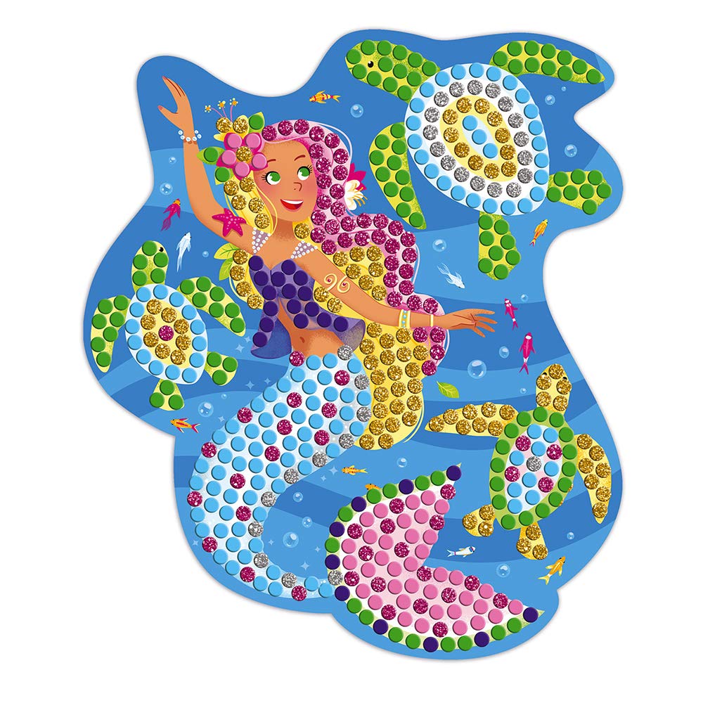 janod-j07961-mosaik-set-delfin-und-meerjungfrauen-les-ateliers-du-calme image 2