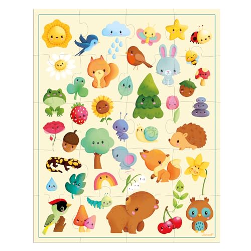 janod-natur-wimmelbild-puzzle-20-teile-50-cm-koffer image 7