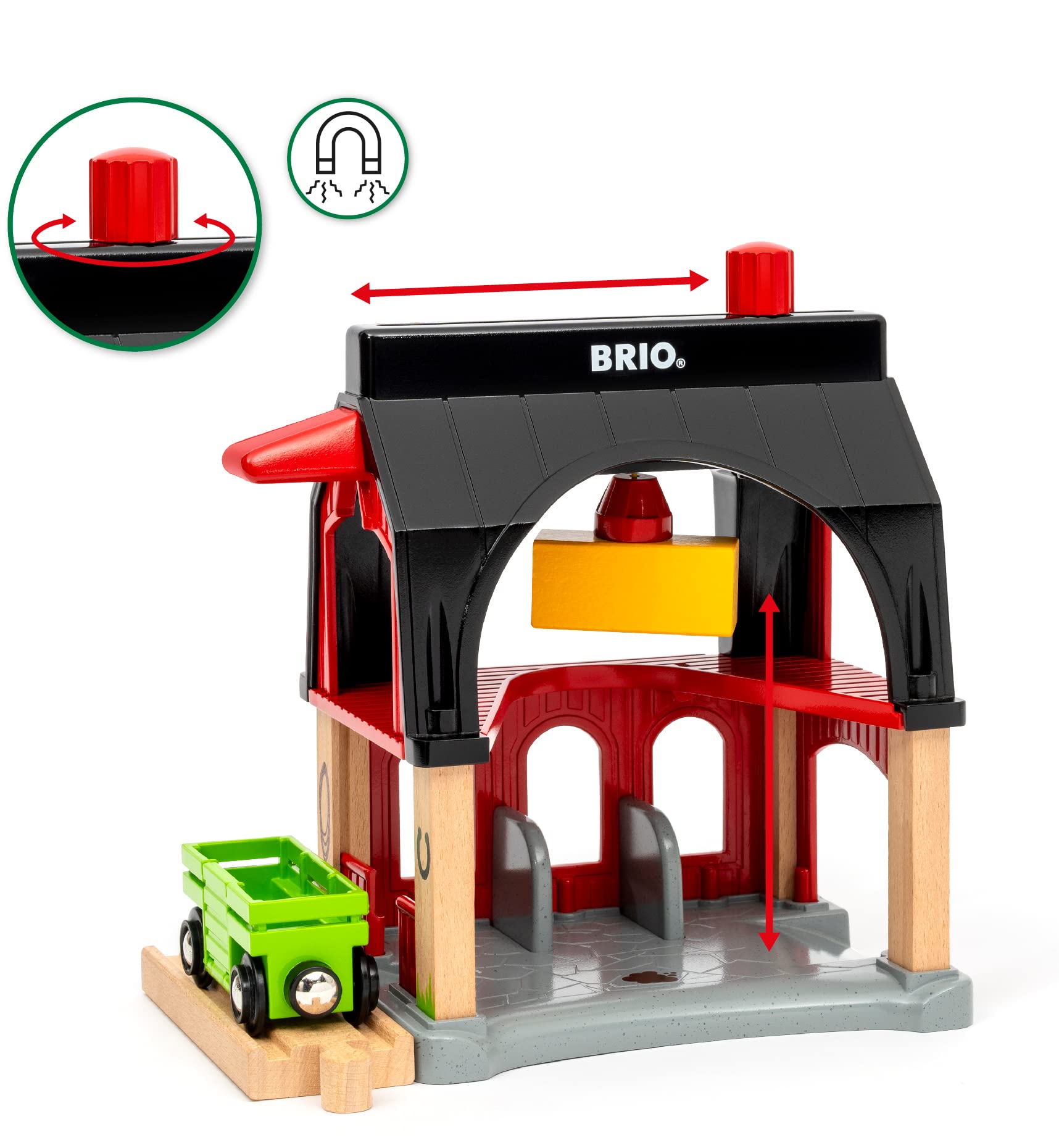 brio-36012-tierscheune-mit-heuwaggon-bauernhof-zubeh-r-f-r-holzbahn image 6