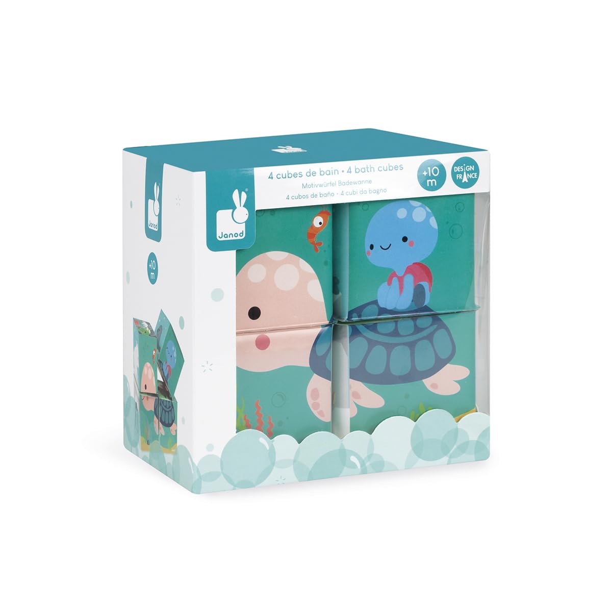janod-bade-w-rfel-baby-4er-set-6-cm-eva image 2
